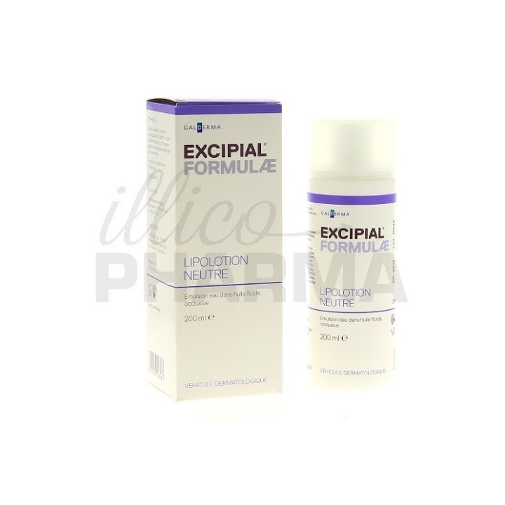Excipial Lipolotion neutre - Préparatoire - Pharmacie en ligne IllicoPharma