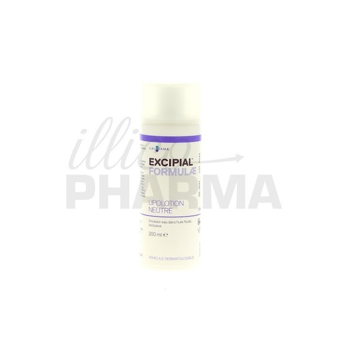 Excipial Lipolotion neutre - Préparatoire - Pharmacie en ligne IllicoPharma