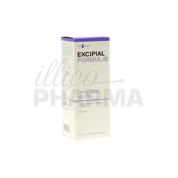 Excipial Lipolotion neutre - Préparatoire - Pharmacie en ligne IllicoPharma