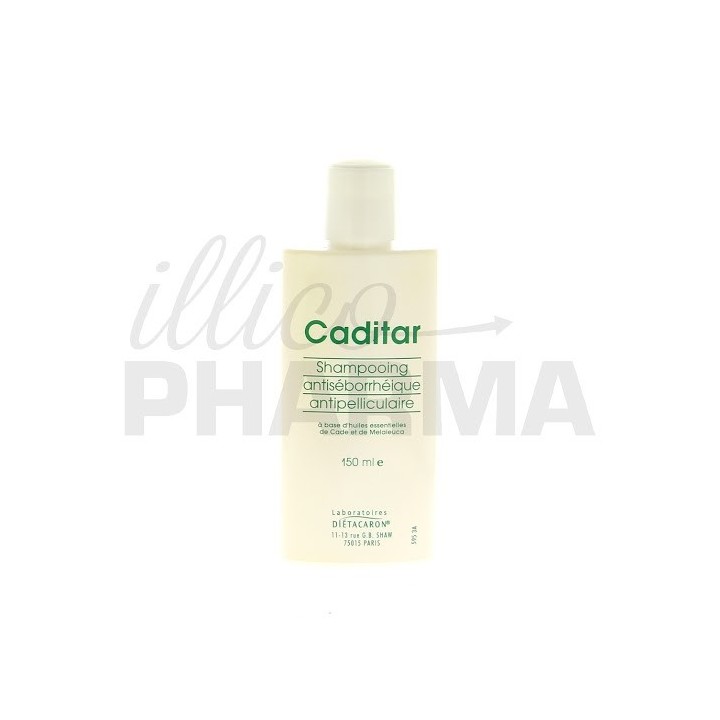 Caditar Shampooing antipellicule 150ml - Pellicules, démangeaisons - Pharmacie IllicoPharma