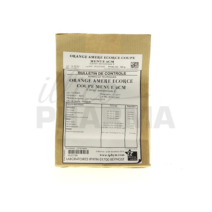 Tisane Orange Amère Écorce Iphym - Stress, sommeil, concentration - Pharmacie IllicoPharma