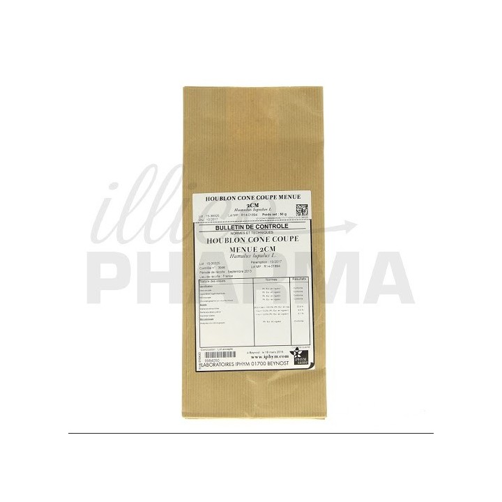 Tisane Houblon coupé Iphym - Stress, sommeil, concentration - Pharmacie IllicoPharma