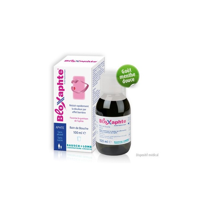 Bloxaphte Bain de bouche 100ml - Chauvin Bausch & Lomb - IllicoPharma