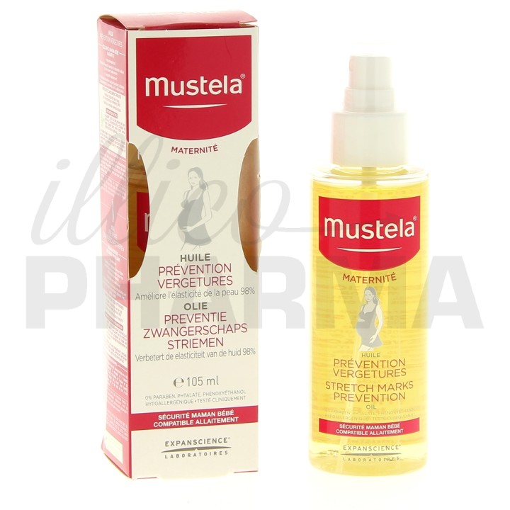 Huile prévention vergetures Mustela - IllicoPharma