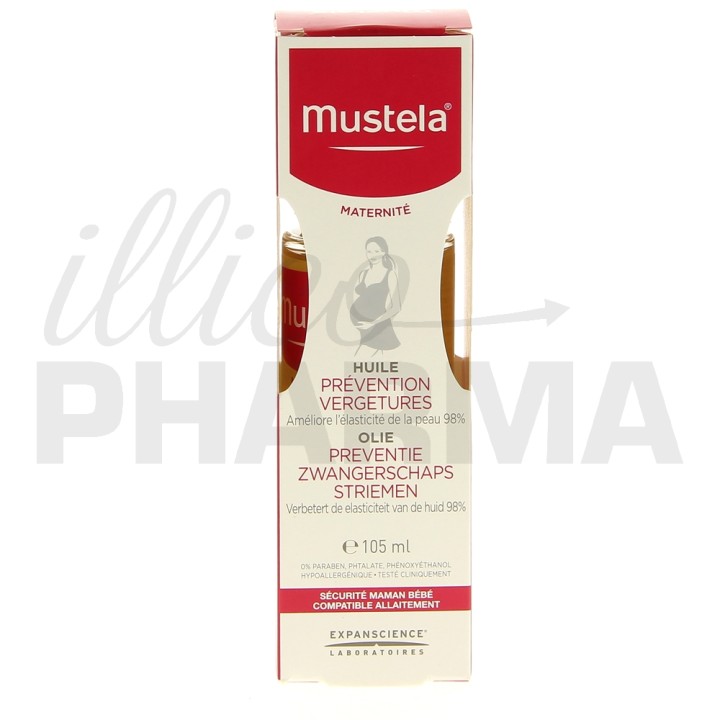 Huile prévention vergetures Mustela - IllicoPharma