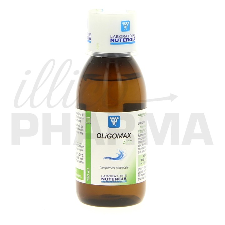 Oligomax Zinc 150ml Nutergia - IllicoPharma