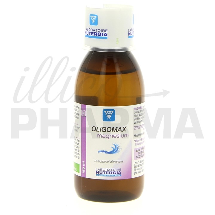 Oligomax Magnésium 150ml Nutergia - IllicoPharma