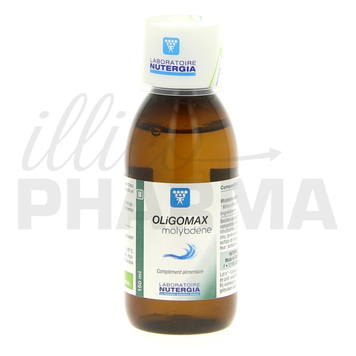 Oligomax Molybdène 150ml Nutergia - IllicoPharma