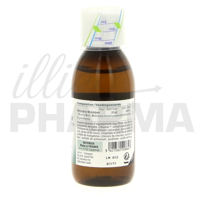 Oligomax Molybdène 150ml Nutergia - IllicoPharma