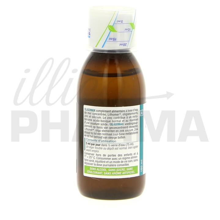 Oligomax Zinc Silicium 150ml Nutergia - IllicoPharma