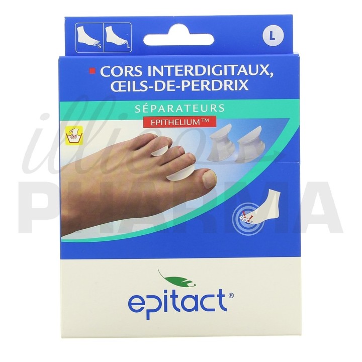 Séparateur orteil Epitact grand modèle x4 - Orthopédie - Pharmacie en ligne IllicoPharma