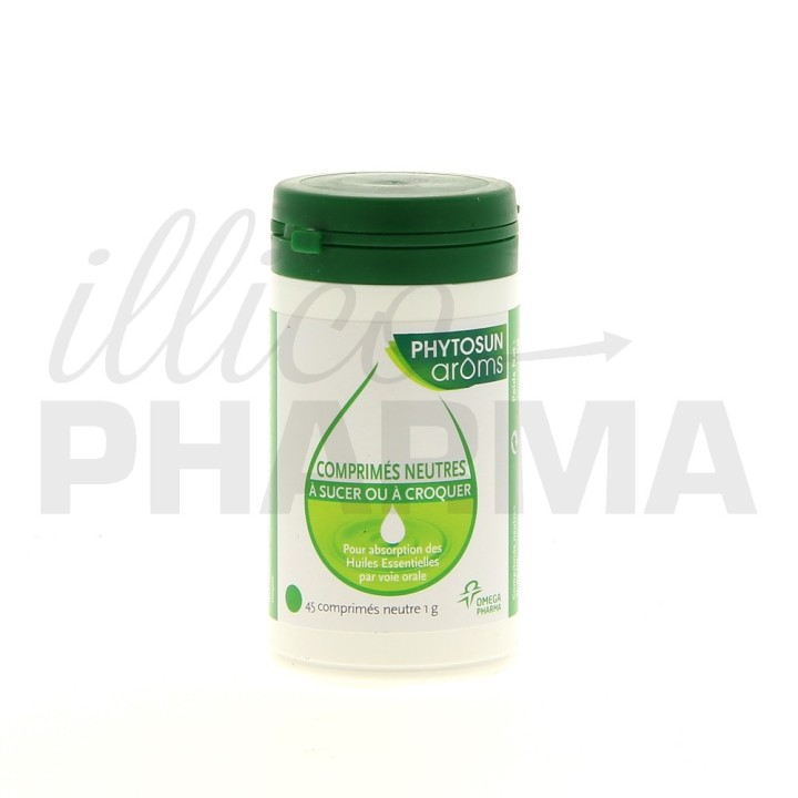 Comprimés Neutres BIO x50cpr - Phytosun Arôms