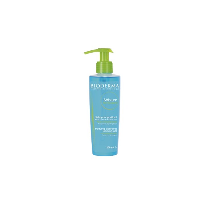 Sebium Moussant Gel nettoyant 200ml - Bioderma - Peaux à imperfections - IllicoPharma