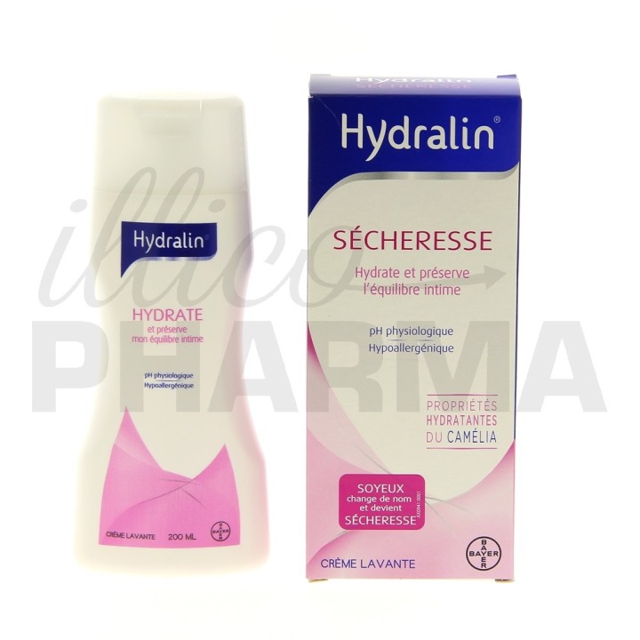 Hydralin Sécheresse 200ml - Toilette intime - Pharmacie IllicoPharma