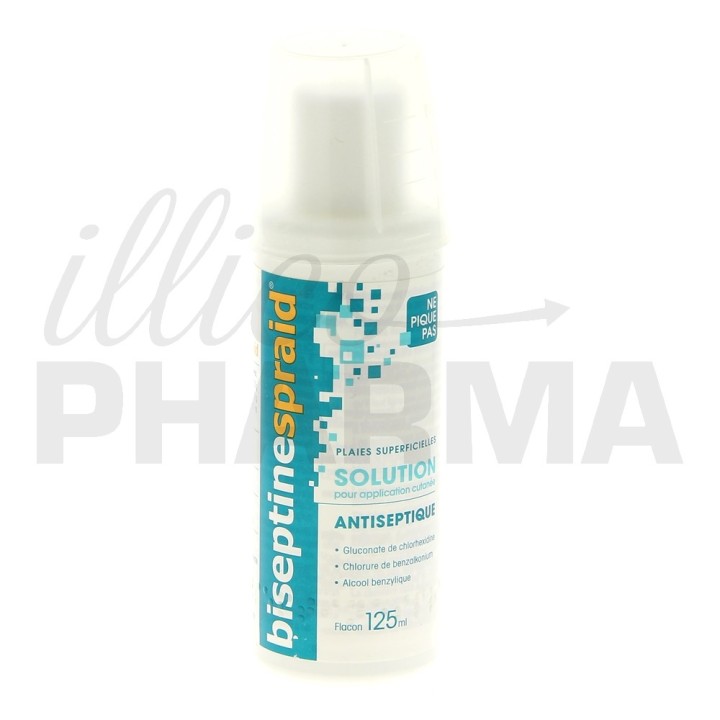 BiseptineSpraid 125ml, Désinfectant, savon antiseptique, e-Pharmacie IllicoPharma