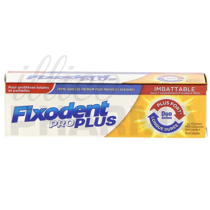 Fixodent Pro Plus Mordant Imbattable 40g - IllicoPharma