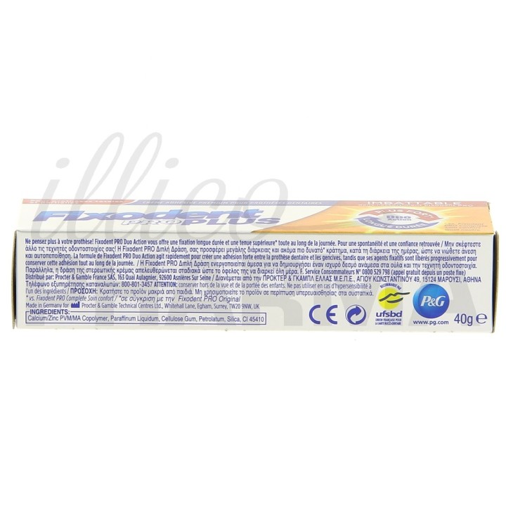 Fixodent Pro Plus Mordant Imbattable 40g - IllicoPharma