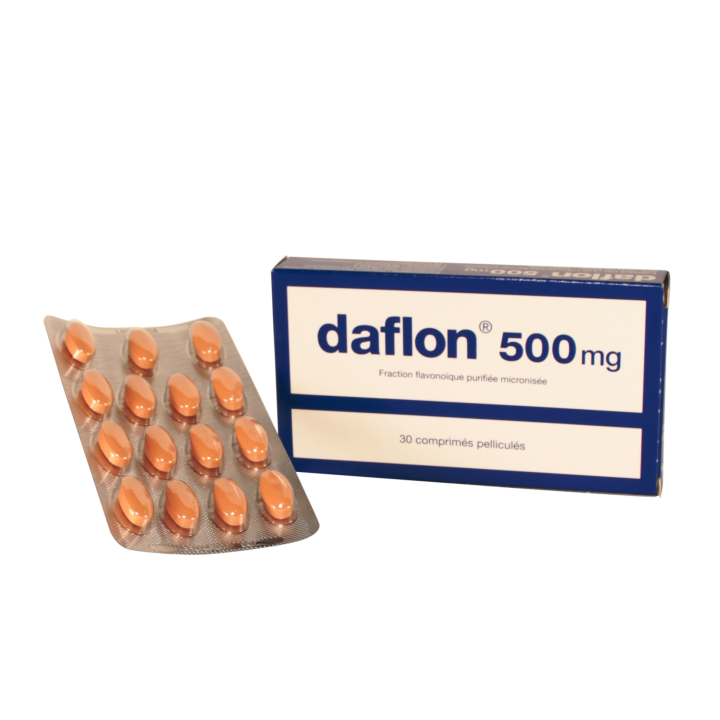 Daflon 500mg 30cpr - Pharmacie en ligne IllicoPharma