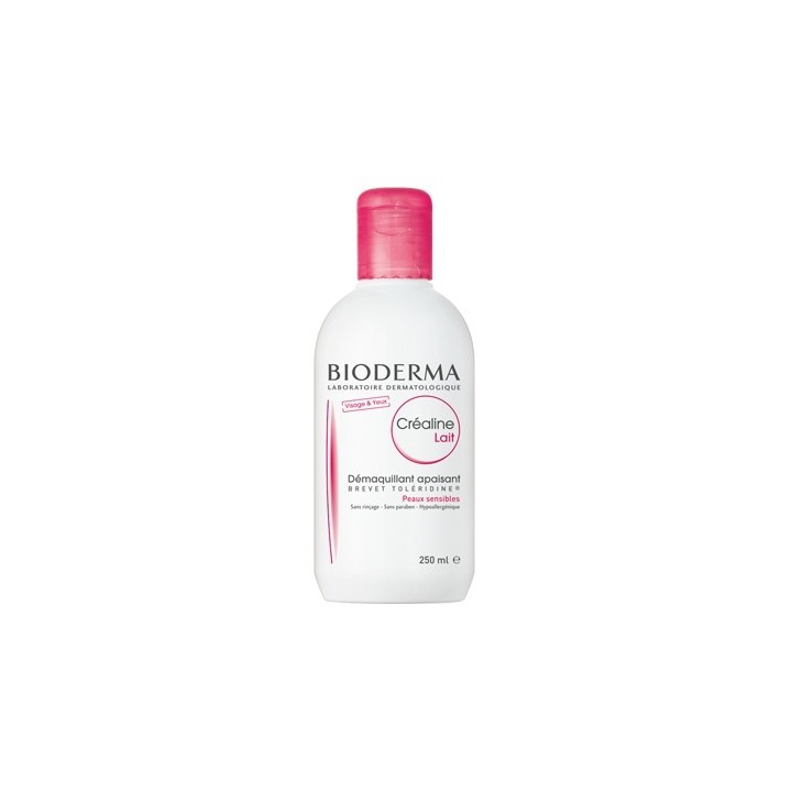 Créaline Lait 250ml démaquillant - Bioderma - Nettoyants, démaquillants - IllicoPharma