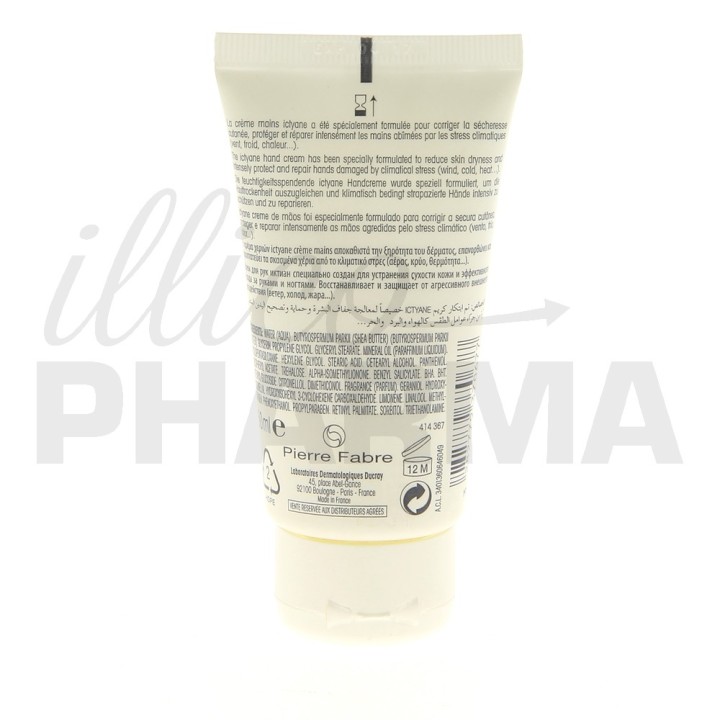 Crème mains Ictyane - IllicoPharma