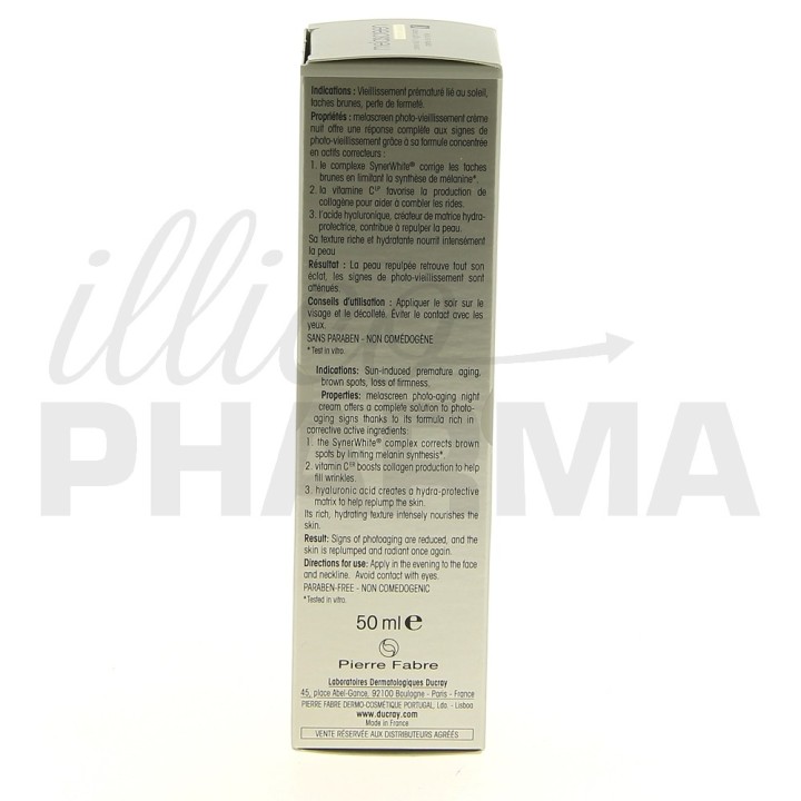 Melascreen Crème nuit Ducray - IllicoPharma
