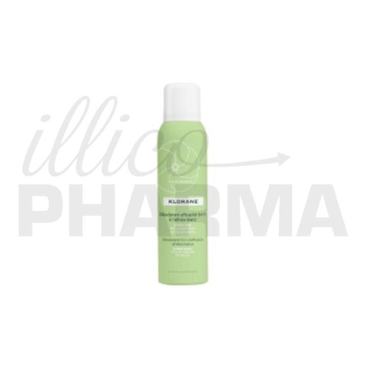 Déodorant spray à l'Althéa - Klorane - Déodorants, détranspirants - IllicoPharma