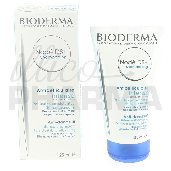 Nodé DS+ Shampooing Antipelliculaire Intense 125ml - Bioderma - IllicoPharma