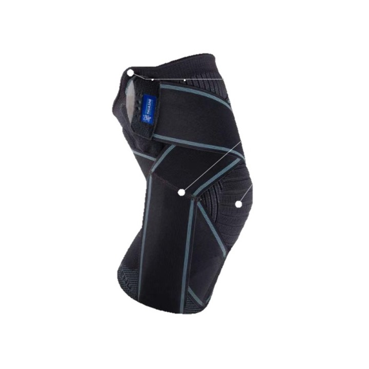 Genouillère Ligamentaire Sangle Fonctionnel Ligastrap Genu - Thuasne - IllicoPharma