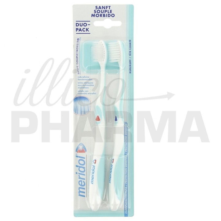 Brosse à dents Protection Gencives Souple x2 - Méridol - IllicoPharma