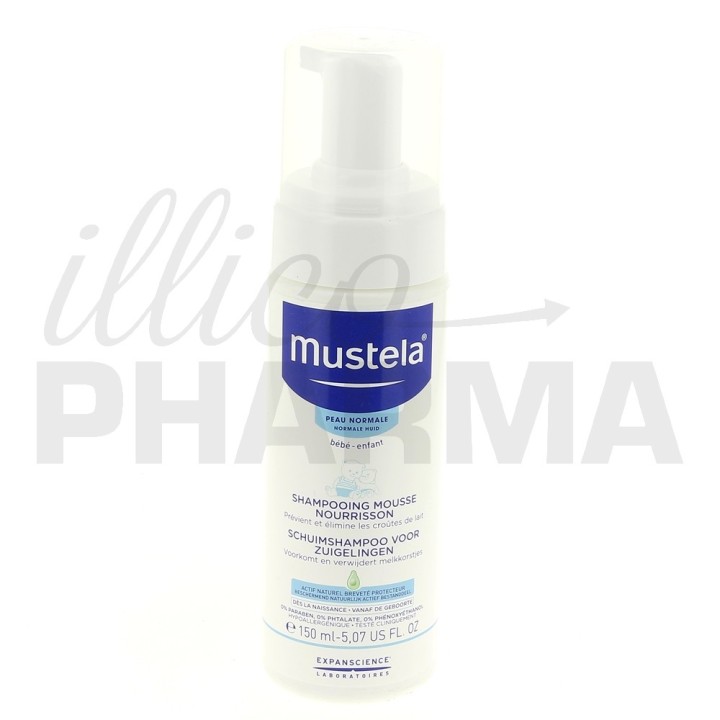 Shampooing mousse nourrisson - Mustela - Shampooings pour bébé - IllicoPharma