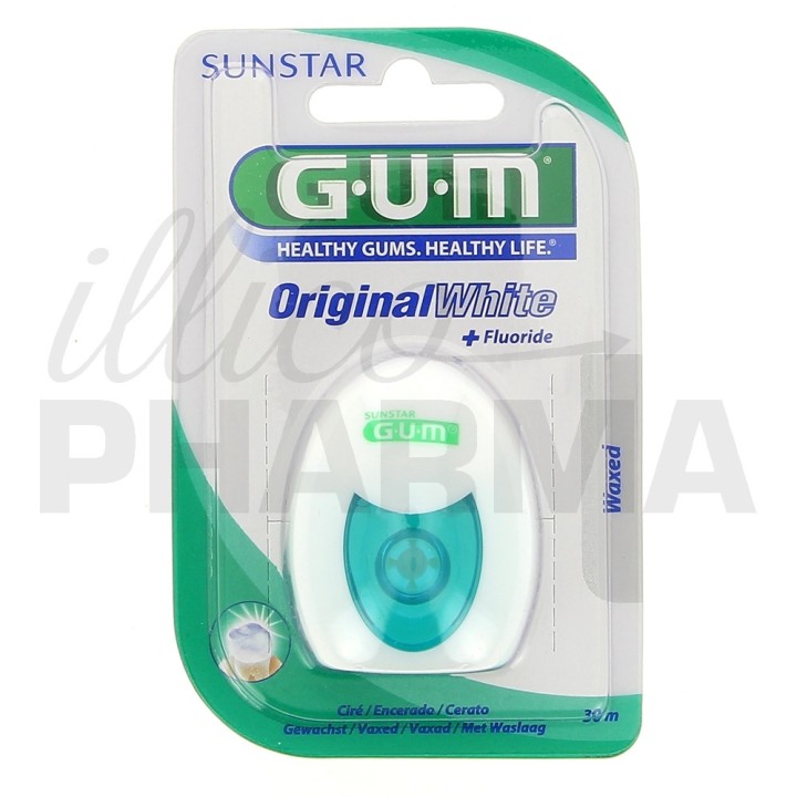 Fil dentaire Original White 30m - Gum - Pharmacie en ligne IllicoPharma