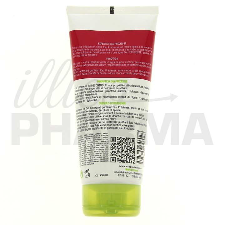 Clearskin Gel nettoyant 200ml - Eau précieuse - IllicoPharma