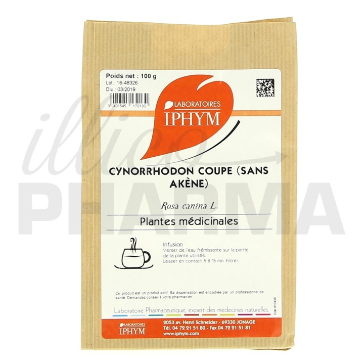 Tisane Cynorrhodon Iphym - Phytothérapie - Pharmacie en ligne IllicoPharma