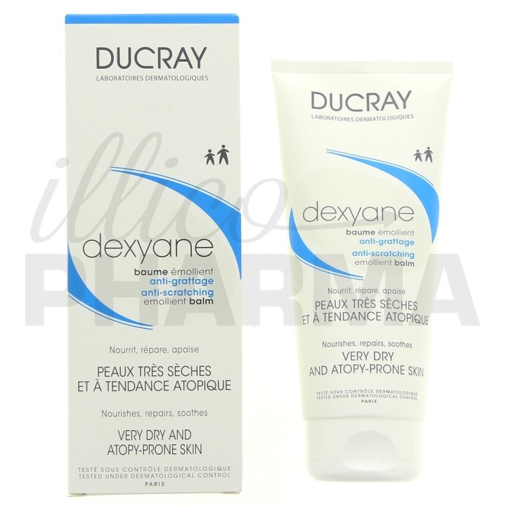 Dexyane Baume émollient anti-grattage 200ml Ducray - Hygiène quotidienne - IllicoPharma