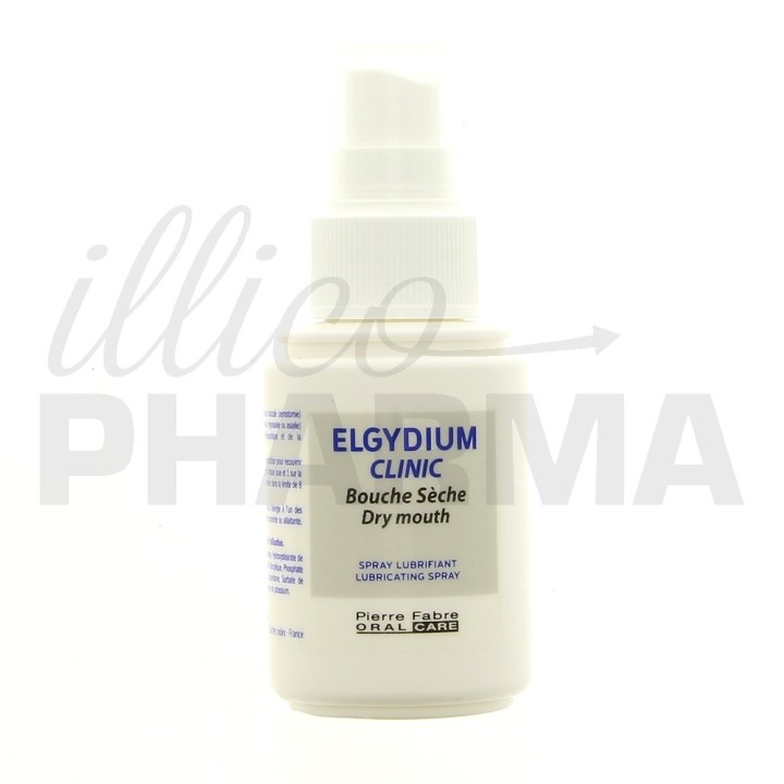 Elgydium Clinic Sécheresse Buccale Spray Lubrifiant 75ml - IllicoPharma