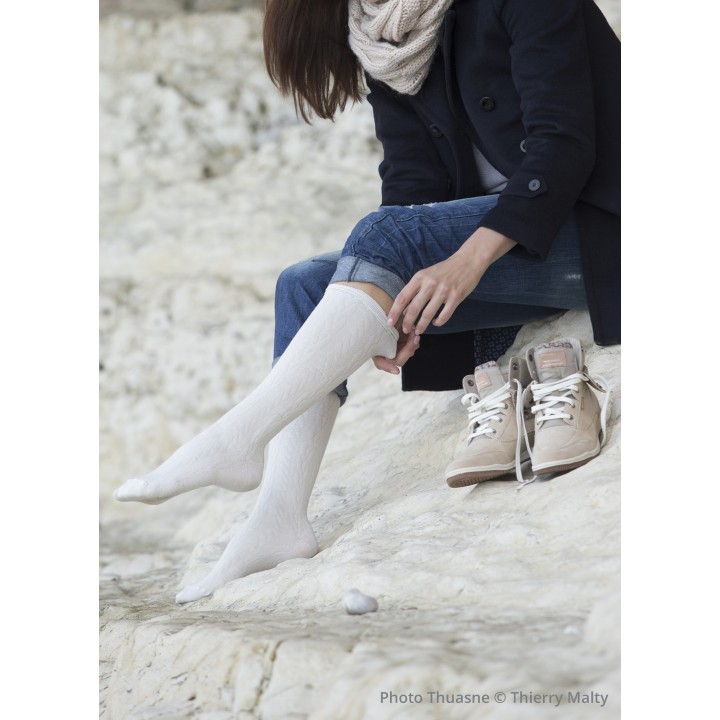 Chaussettes de contention Venoflex FAST laine Classe 2 Femme
