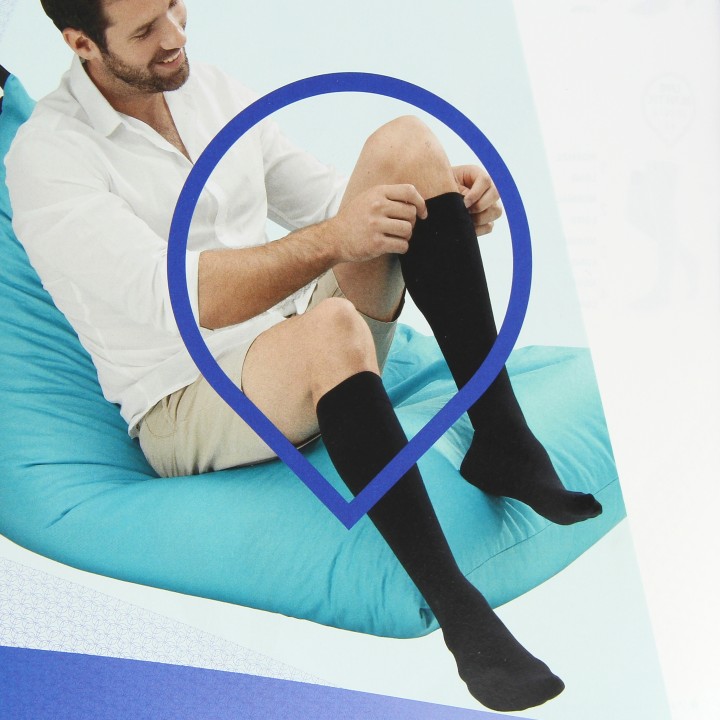 Chaussettes de contention Pied long Venoflex Elégance Classe 2 Homme
