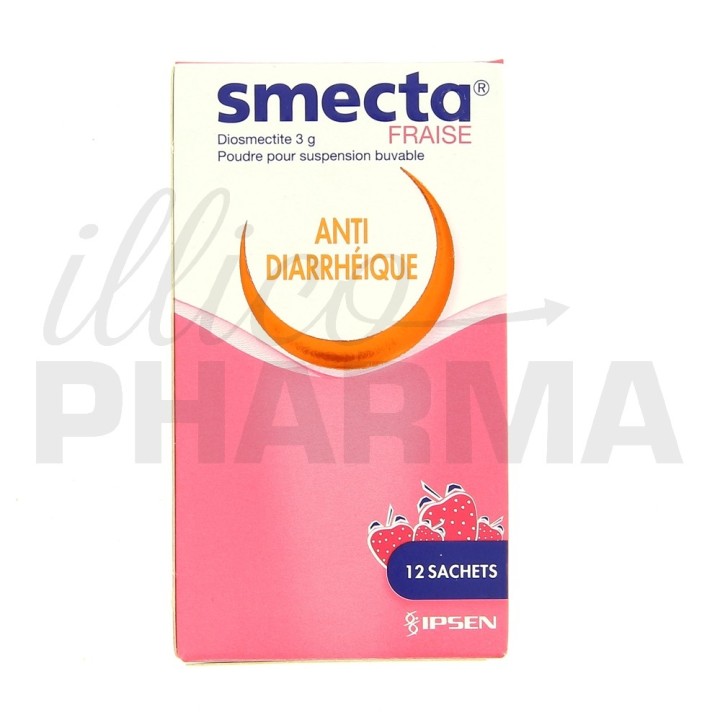 Smecta Fraise - Médicament en ligne - IllicoPharma