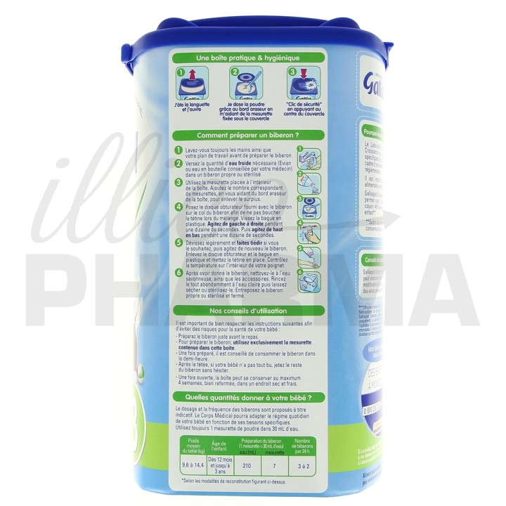 Galliagest Croissance 800g - Laits maternisés - IllicoPharma