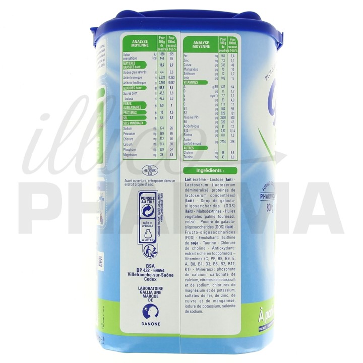 Galliagest Croissance 800g - Laits maternisés - IllicoPharma