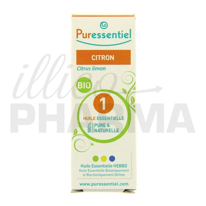 Citron Bio Huile Essentielle Puressentiel 5ml