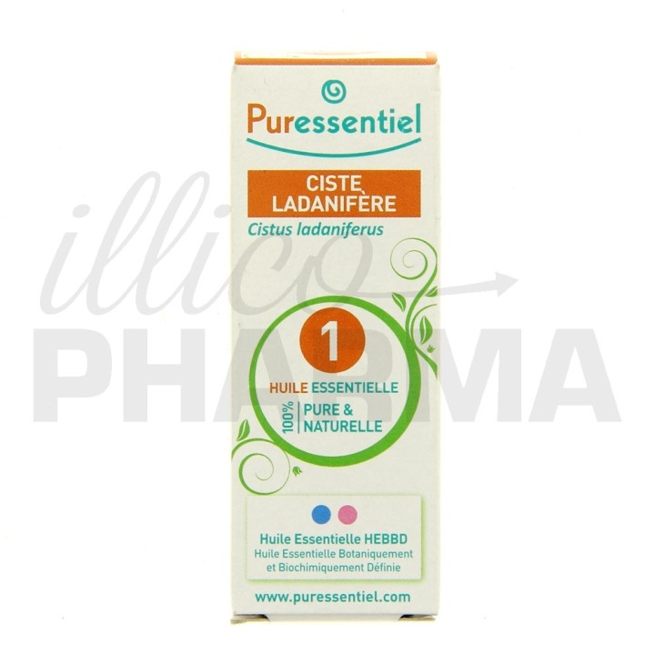 Ciste ladanifère Bio Huile Essentielle Puressentiel 5ml