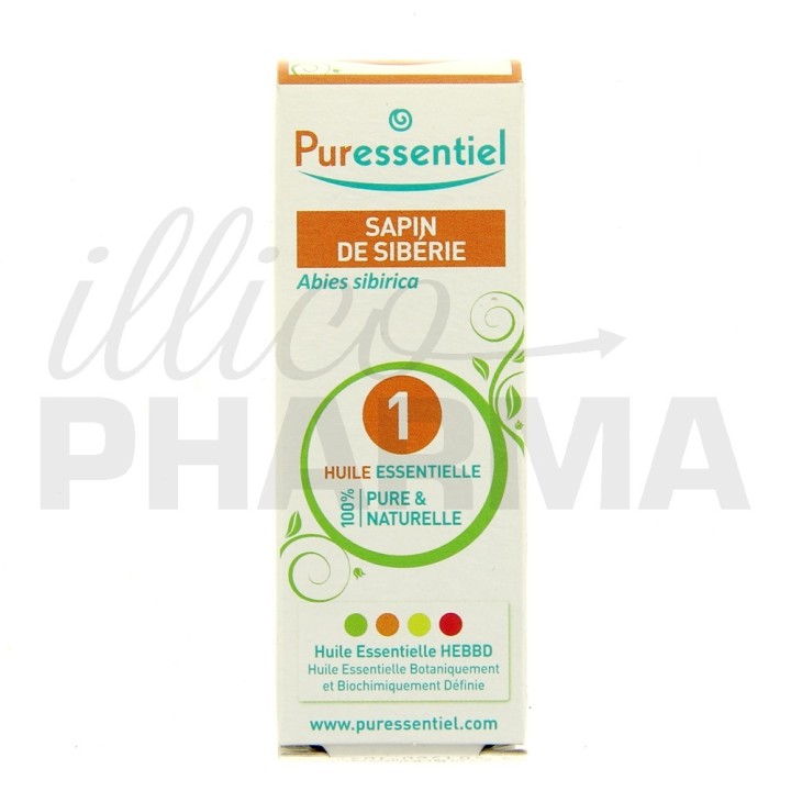 Sapin de sibérie Huile Essentielle Puressentiel 10ml
