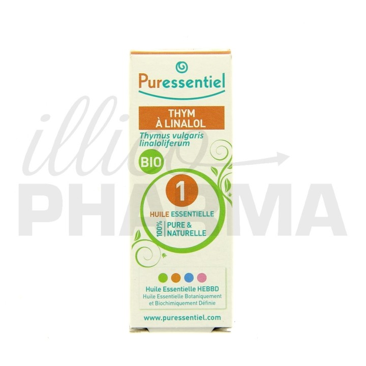 Thym à linalol Bio Huile Essentielle Puressentiel 5ml