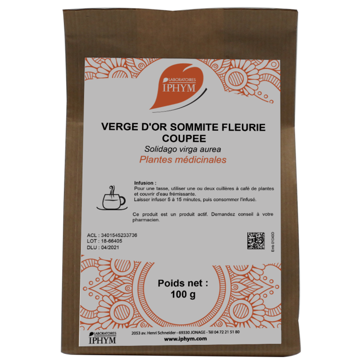 Tisane Verge d'or Iphym - Minceur, détoxifiant - Pharmacie en ligne IllicoPharma