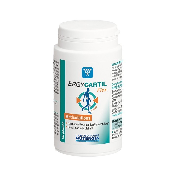 Ergycartil Flex - 90 gélules - Nutergia - Douleurs