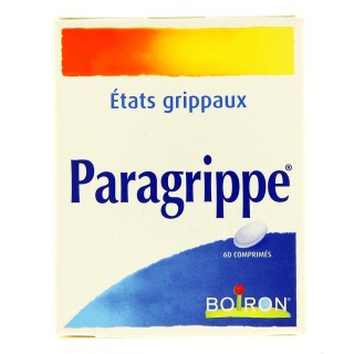 Paragrippe 60cpr - Boiron - Médicament Nez et gorge - IllicoPharma