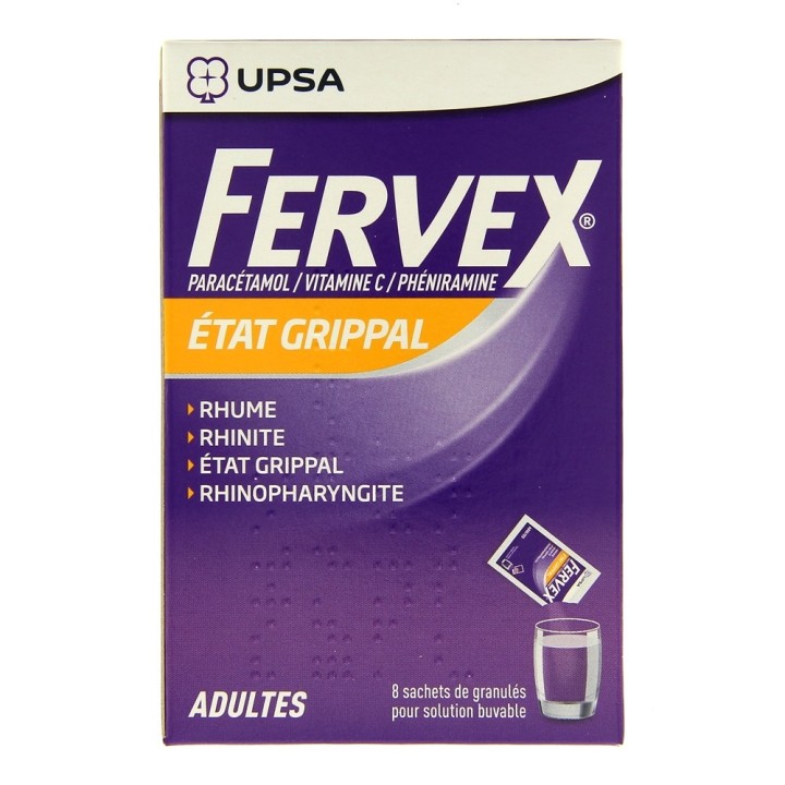 Fervex - UPSA - Médicament Rhume - IllicoPharma