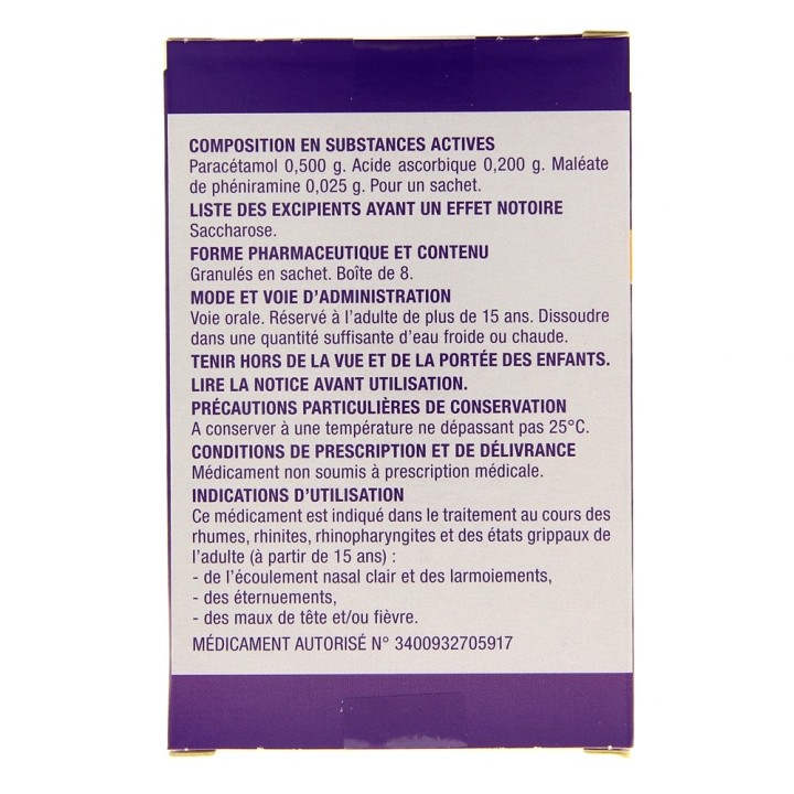 Fervex - UPSA - Médicament Rhume - IllicoPharma