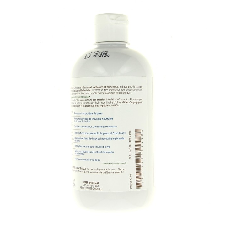 Liniment Oléo-calcaire 500ml - Gifrer - Change, soins réparateurs - IllicoPharma